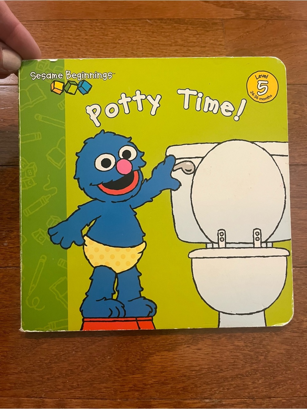 Potty Time! Board Book - Blue